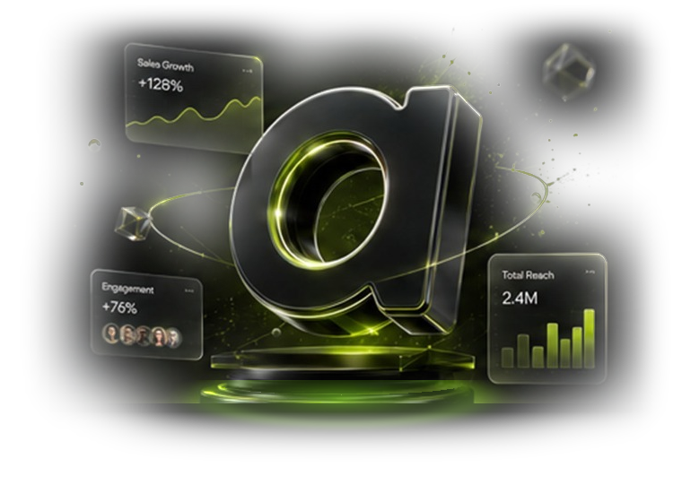 Alimark Digital 3D Emblem